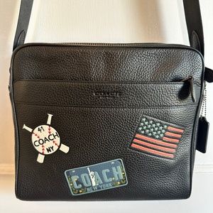 EUC Coach Charles "American Dreaming" Crossbody Bag F26079